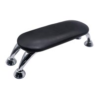 Magideal - Almohada Para Manicura, Reposabrazos Para Uñas, Reposabrazos Para Manicura, Reposabrazos De Cuero Lavable Para Uñas, Soporte Para Brazos Para Salón De Negro