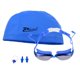 thumbnail image 3 of gafas de natación antivaho con funda + gorra de ba?o + clip de nariz + tapones para los oídos, 3 of 3