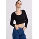 thumbnail image 2 of Polera Mujer Lisa Negro, 2 of 4