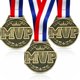 thumbnail image 1 of Medallas MVP YUJUE 3 unidades 7,6 cm Doradas - Regalo Deportivo, 1 of 4