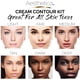thumbnail image 3 of Kit de maquillaje Aesthetica Cosmetics Cream Contour & Highlight, 3 of 6