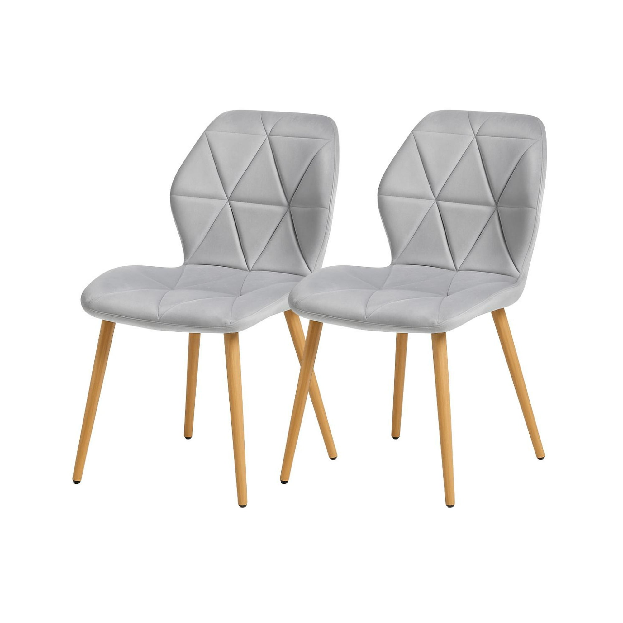 Habita2 Chile - Pack 2 Sillas Aviador Para Comedor Simil Madera - Gris