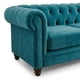 thumbnail image 5 of Sofa Florencia 3C Tela Velvet Azul Petroleo, 5 of 6