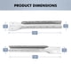 thumbnail image 4 of Soporte ajustable galvanizado de acero para puerta de garaje MS.GD, 4 of 7