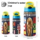 thumbnail image 2 of FIFA WORLD CUP-theme One-Touch Pop Top Water Bottle Stainless Steel Leak-Proof Sports Children's Bottle blue 12oz, 2 of 6