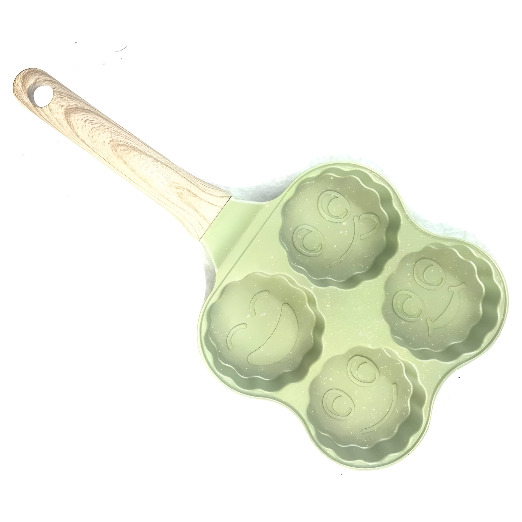 Genérico - Sarten Para Mini Panqueques Sarten Con Caritas Felices