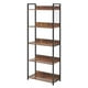 thumbnail image 2 of Estante Industrial Rectangular 5 Repisas Negro-Marron, 2 of 5