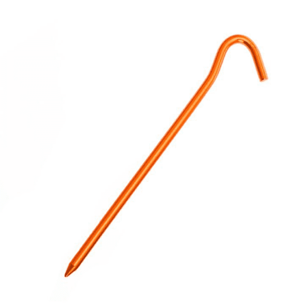 10pcs/lot 7.09inch Tent Pegs, Aluminum Round Tent Stake Alloy Tent Pegs, Outdoor Camping Tent Accessories