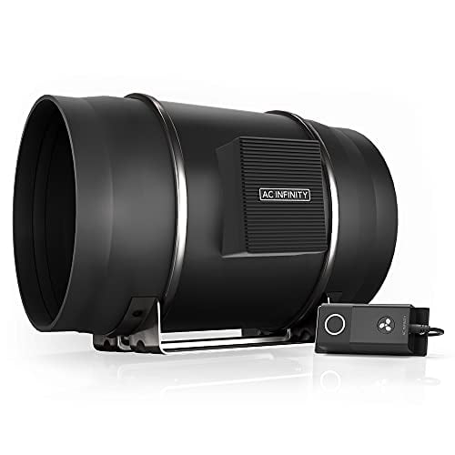 Ventilador elevador de conductos en línea AC Infinity CLOUDLINE S10 con controlador