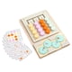 thumbnail image 1 of Rompecabezas De Madera De Colores Deslizantes Montessori Educativo Para Mayores De 3 Años Regalo De Cumpleaños Colores Claros, 1 of 5