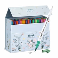 Ohuhu Maui 160 Marcadores Base Agua Pincel-Tiralineas, Verde