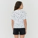 thumbnail image 2 of Polera Niña Teen Manga Corta Full Blanco Corona, 2 of 5