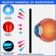 thumbnail image 4 of Gafas de bronceado Super Sunnies Slim Flex sin tirantes UV Eye, 4 of 7