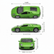 thumbnail image 2 of Auto Lamborghini Huracan LP610-4 Escala 1:34:39 - Welly, 2 of 6