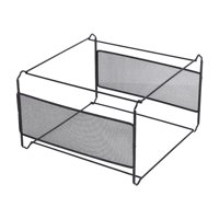 Ioensy - Archivador De Malla De Hierro, Archivador De Escritorio Multiusos Para Armario Escolar, Uso Doméstico, L