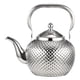 thumbnail image 3 of Tetera De Acero Inoxidable, Tetera De Hojas Sueltas Florecientes, Té De Kung Fu Para Cocina, 1,2 L, Plata, 3 of 5