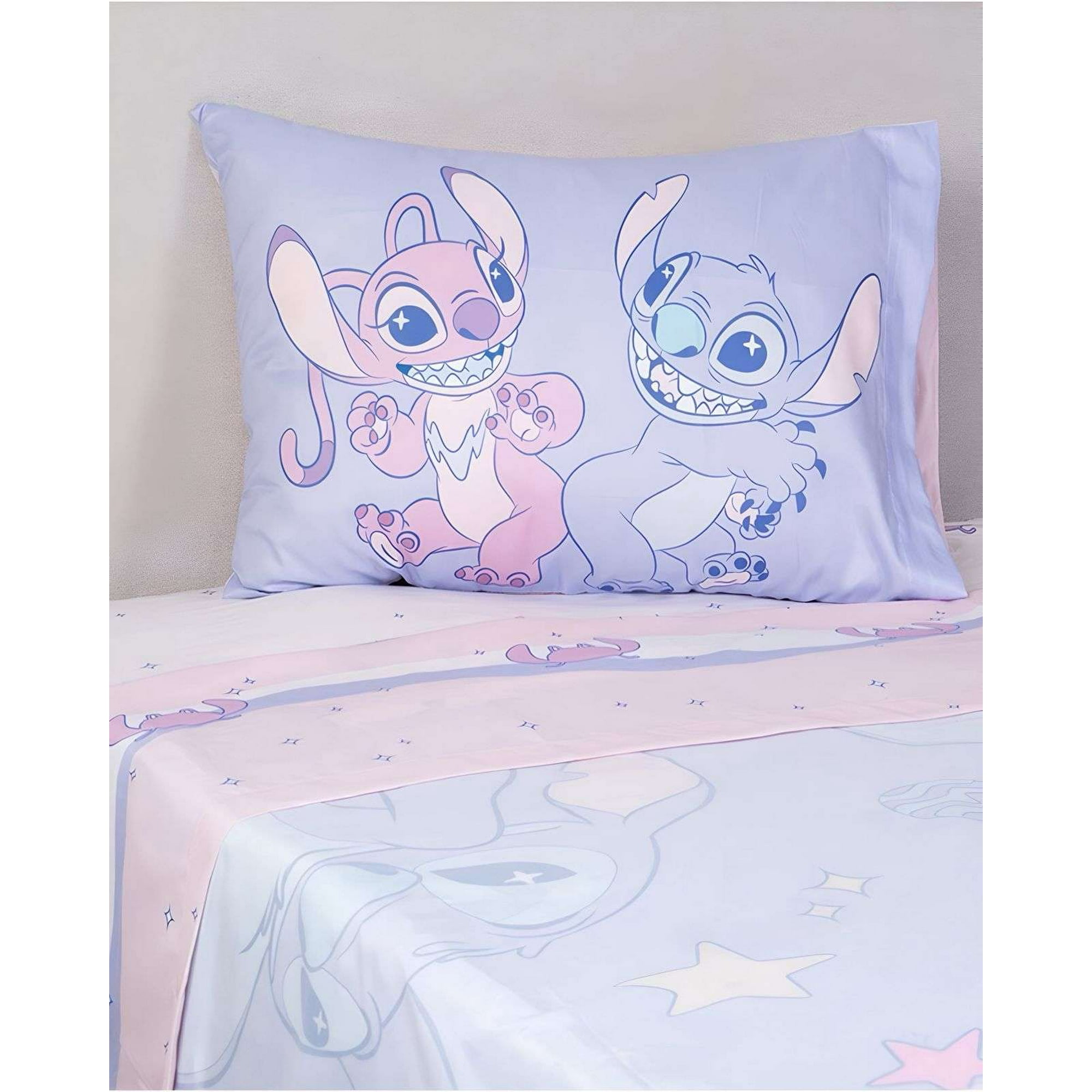 Juego Sábana Infantil Stich Plaza Y Media Mashini