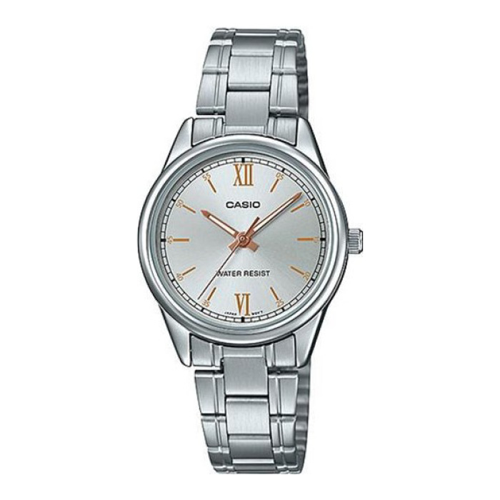 Reloj Analogo Plateado Casio Ltp-V005D-7B2