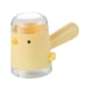 thumbnail image 4 of Dispensador De Especias, Práctico Almacenamiento, Resistente Al Polvo, Con Asa, Salero De Cocina, Color Amarillo, 4 of 5