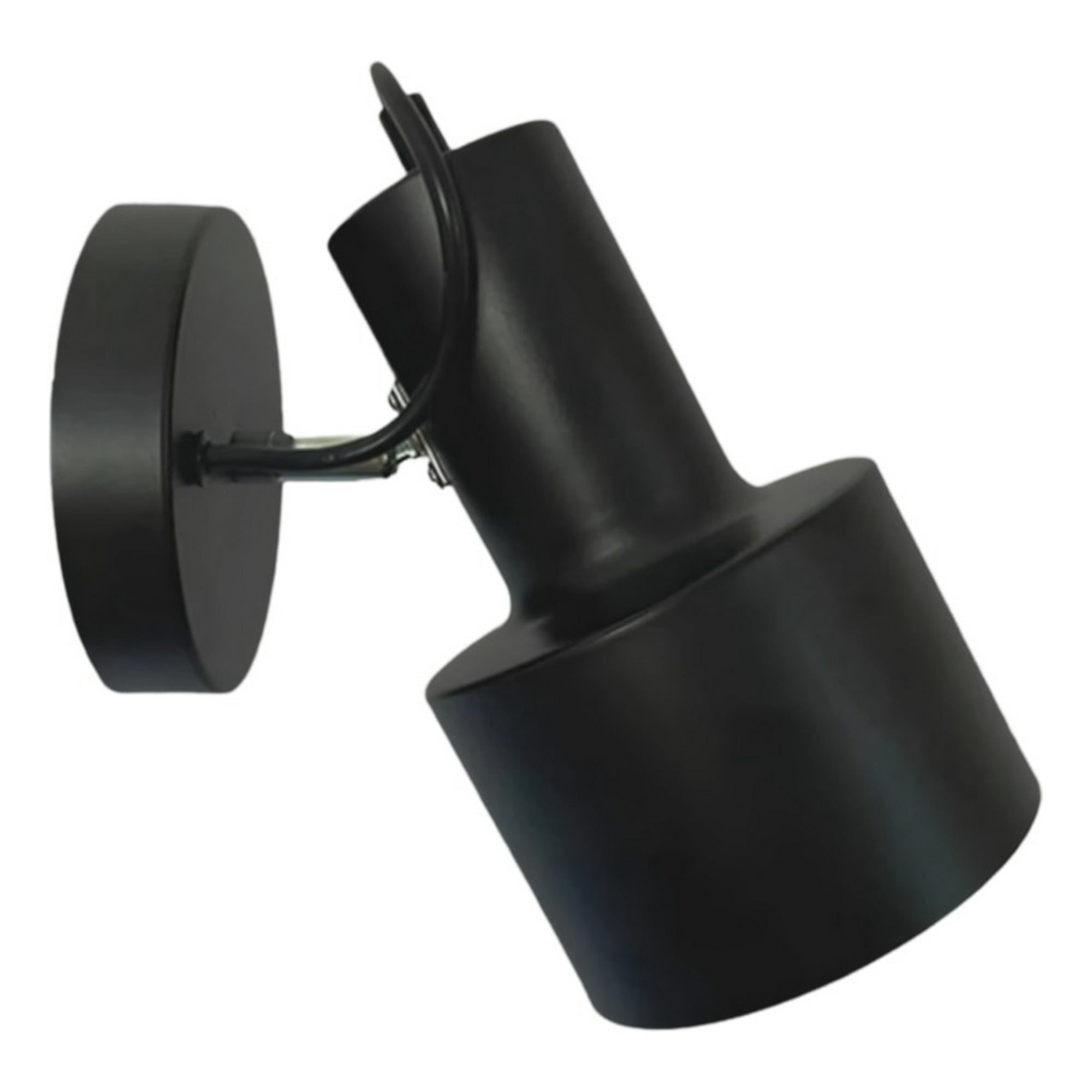 Genérico - Lámpara Aplique Pared Negro Cabecera Ajustable Jhn