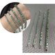 thumbnail image 5 of Pulseras de Moissanita Azul Verde de 3-6.5 Mm para Mujer 6-9 Pulgadas Color D VVS1 Pulsera de Diamante Pulsera de Tenis de Moissanita de Plata Esterlina S925 con Certificado, 5 of 9