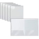 thumbnail image 1 of Carpetas de papel Better Office Products, laminadas brillantes, blancas, 1 of 4
