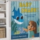thumbnail image 5 of Baby Shark-theme 4-Piece Shower Curtain Set with Rugs, Waterproof Bathroom Decor Set Includes Bath Mat, U-Shaped Rug, Toilet Lid Cover and Curtain with Hooks, 5 of 6