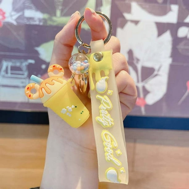 Cute Candy Color Ice Cream Keychain - Perfect Bag and Purse Charm for Kids and Adults