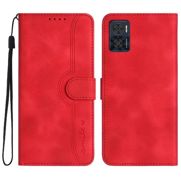 Funda FOXDOCK para Motorola Moto E22 -Diseño elegante,Ideal para hombres y mujeres