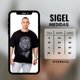 thumbnail image 5 of Polera Hombre Oversize Estampado King Lion Negro Talla L, 5 of 5