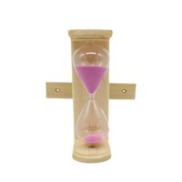 Magideal - Reloj De Arena Para Sauna, Reloj De Arena, 15 Minutos, Reloj De Arena De Madera, Sauna, Temporizador Robusto, Reloj De Arena Giratorio, 15 Min. Para S