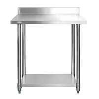 Prochef - Mesón Muro Eco Acero Inoxidable 100X60X85(+5) Cm.