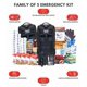thumbnail image 5 of Kit de Supervivencia Stealth Angel para 5 Personas, 72 Horas, Negro, 5 of 6
