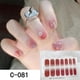 thumbnail image 3 of Y2K Summer Nail Strips 3D Nail Strips Fashion Full Wraps Nail Polish Sticker Self Adhesive Nail Art Decal Strip For Women Nail Art DIY, 3 of 3