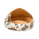 thumbnail image 3 of Casa Cálida Para Mascotas, Tienda Para Perros, Suave, Lavable A Mano O A Máquina, Cueva, Cama Para Gatos, Café, 50cm X 50cm, 3 of 5