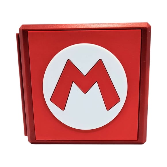 Estuche porta juegos M de Mario para Nintendo Switch