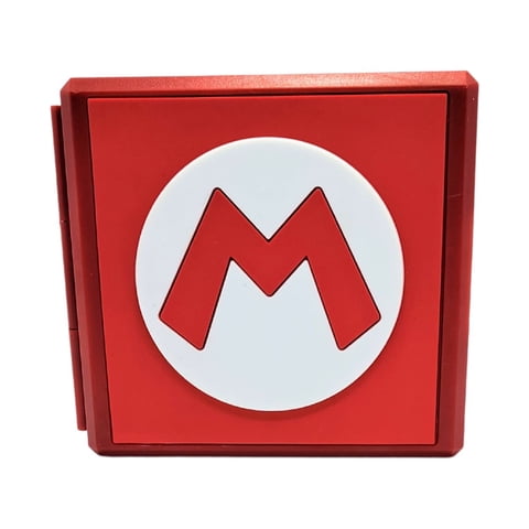 Oem - Estuche Porta Juegos M De Mario Para Nintendo Switch
