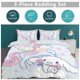 thumbnail image 2 of Cartoon Cinnamoroll Bedding Set Comforter Duvet Cover Set Quilt Cover for Kids Teens Bedroom Decoration, 2 of 5