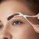 thumbnail image 1 of Tijeras De Acero Inoxidable De Color Para Cejas Con Peine, Tijeras Para Recortar Cejas, Herramienta De Maquillaje Para Recortar Cejas, Peine, 1 of 4