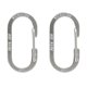 thumbnail image 2 of Carabiner Nite IZE MicroLink para mascotas, acero inoxidable, paquete de 2, 2 of 9