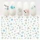 thumbnail image 1 of Elegant 3D Floral Nail Art Stickers - Plum Blossom, Sunflower, and Flower Sliders - Self-Adhesive Manicure Decoration, 1 of 3