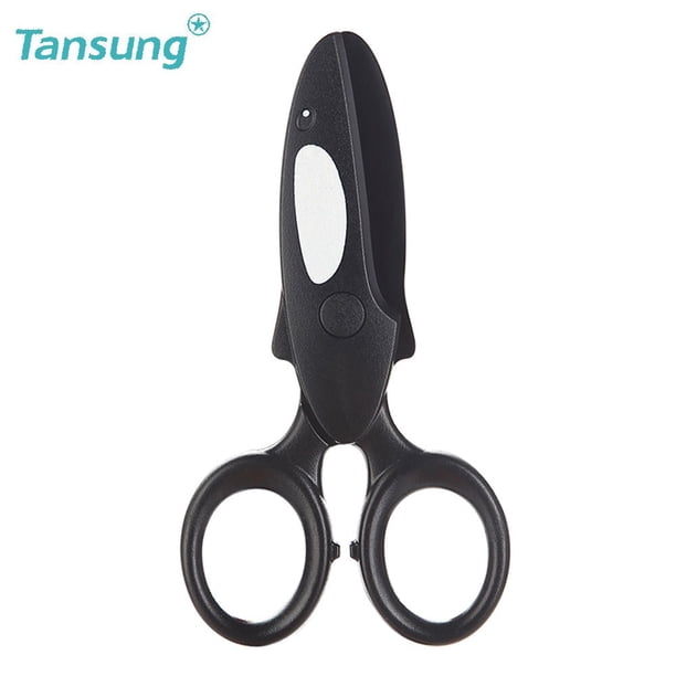 1pc TANSUNG 5" Craft Scissors For Kids, Multipurpose Office Scissors In Crocodile, Dolphin, And Crab Designs, For Sewing, Crafting, DIY Projects, Cutting Paper Or Plastic
