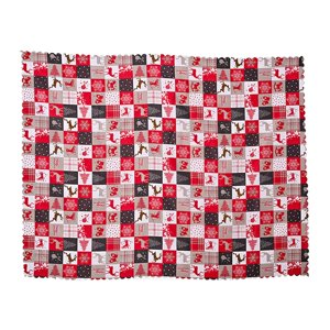 Magideal - Mantel Navideño Para Mesas Rectangulares, Protector De Mesa, Cubierta De Mesa Suave Moderna Para Buffet, Restaurante, Banquete, Hogar De Invierno Estilo A