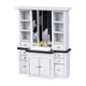 thumbnail image 2 of 1:12 Mueble De Lavabo De Baño De Madera Decoración De Muebles De Lavabo En Miniatura, 2 of 3