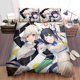 thumbnail image 1 of Is It Wrong To Try To Pick Up Girls In A Dungeon Anime Quilt Duvet Cover Set3-Piece Bedding Set, 1 of 5