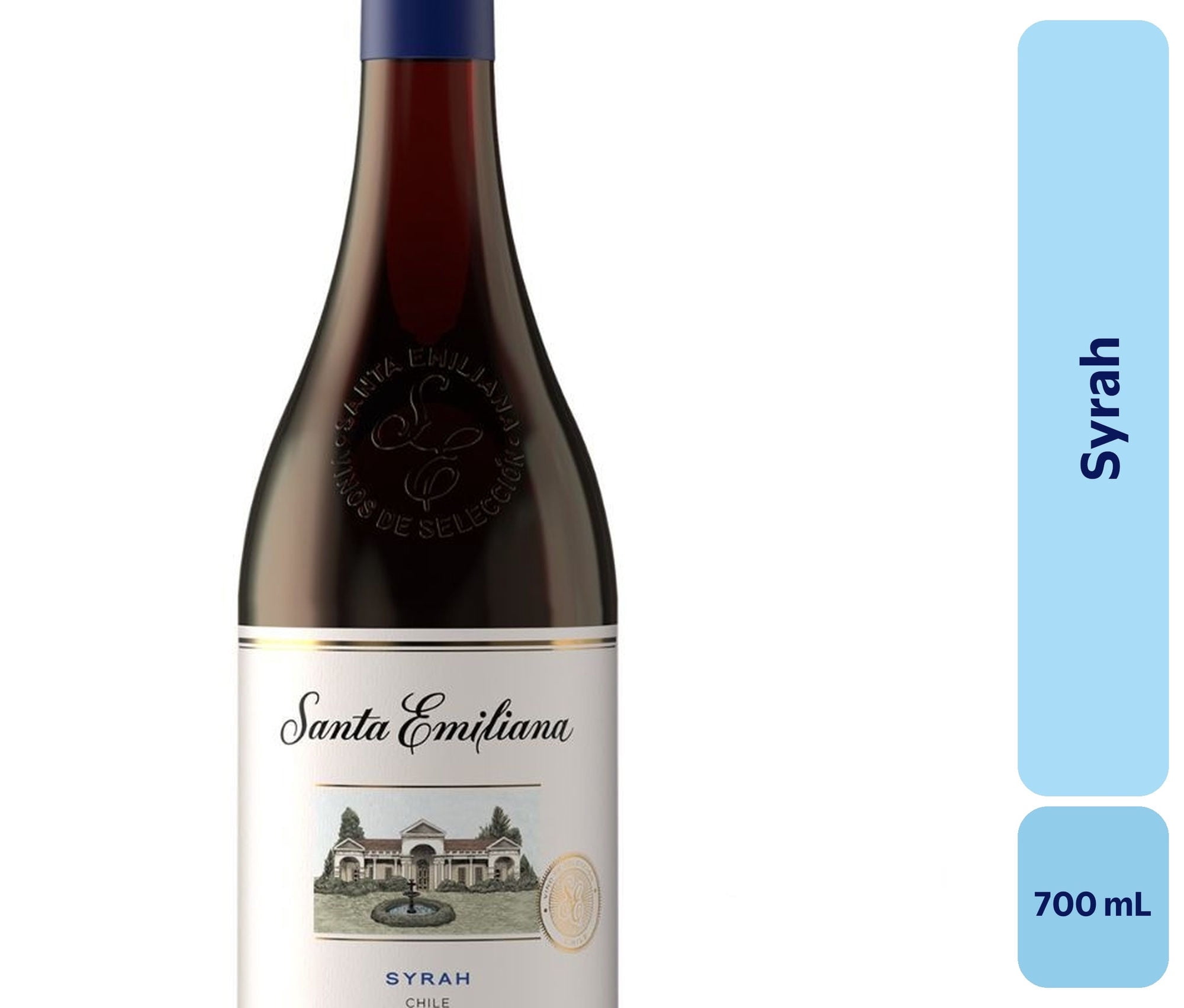 Vino Syrah Botella 700 mL Santa Emiliana