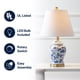 thumbnail image 3 of Lámpara JONATHAN Y JYL3005A de 56 cm estilo chinoiserie LED azul y blanco, 3 of 7