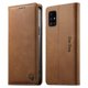 thumbnail image 1 of Funda Billetera de Cuero para [Samsung Galaxy A51 4G], Bloqueo RFID, Tarjetas y Soporte Marrón, 1 of 5