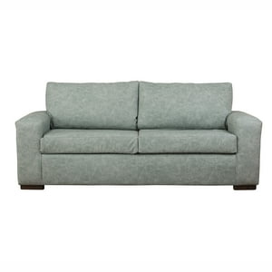 Muebles América - Sofá Infinity 3 Cuerpos Cuero Auris Verde Agua