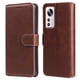 thumbnail image 1 of Funda Billetera para Xiaomi 12 con Porta Tarjetas y Soporte Ajustable Marrón, 1 of 6